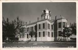 Kinney County Courthouse Postcard