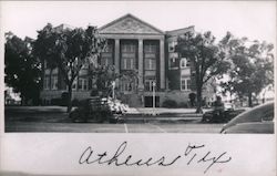 Henderson County Courthouse Postcard