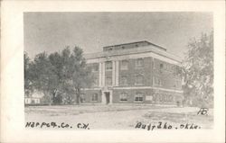 Harper County Courthouse Postcard