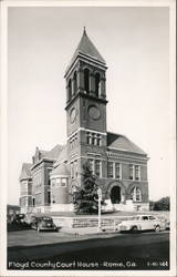 Floyd County Courthouse Postcard