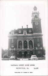 Tattnall County Court House Reidsville, GA Postcard Postcard Postcard