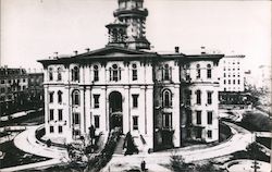 Chicago City Hall-County Building #4 Postcard