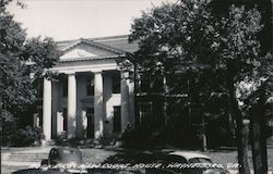 Burke Co. New Courthouse, Waynesboro GA. Postcard