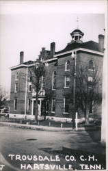 Trousdale County Court House Hartsville, TN Postcard Postcard Postcard