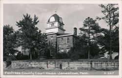 Fentress County Courthouse Postcard