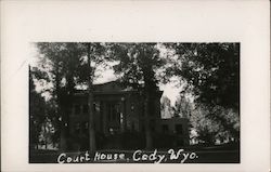 Park County Courthouse Postcard