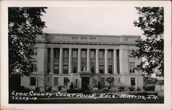 Lyon County Courthouse Postcard