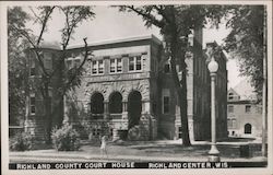 Richland County Courthouse Postcard