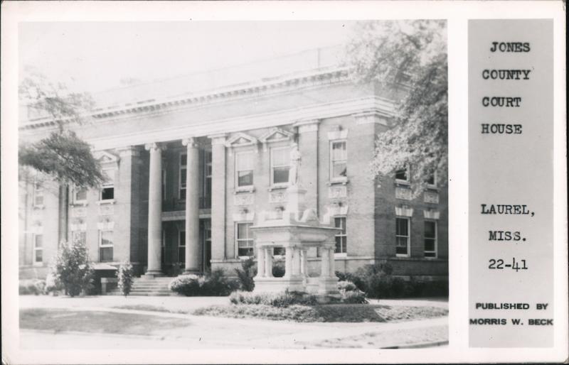 Jones County Courthouse Laurel Mississippi