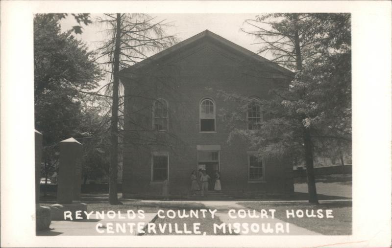 Reynolds County Centerville, MO Postcard