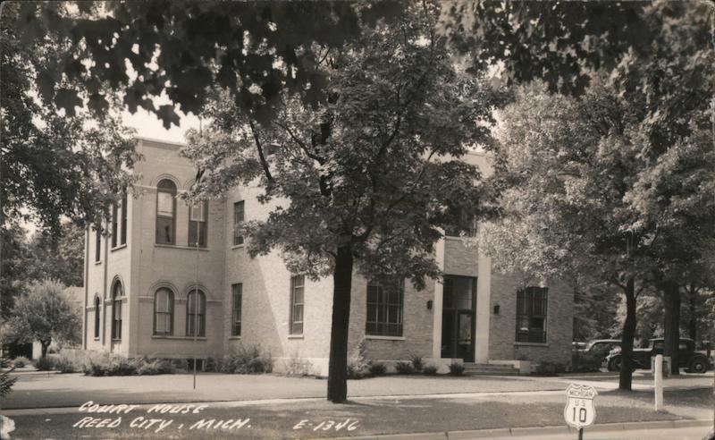 Osceloa Co Courthouse Reed City Michigan