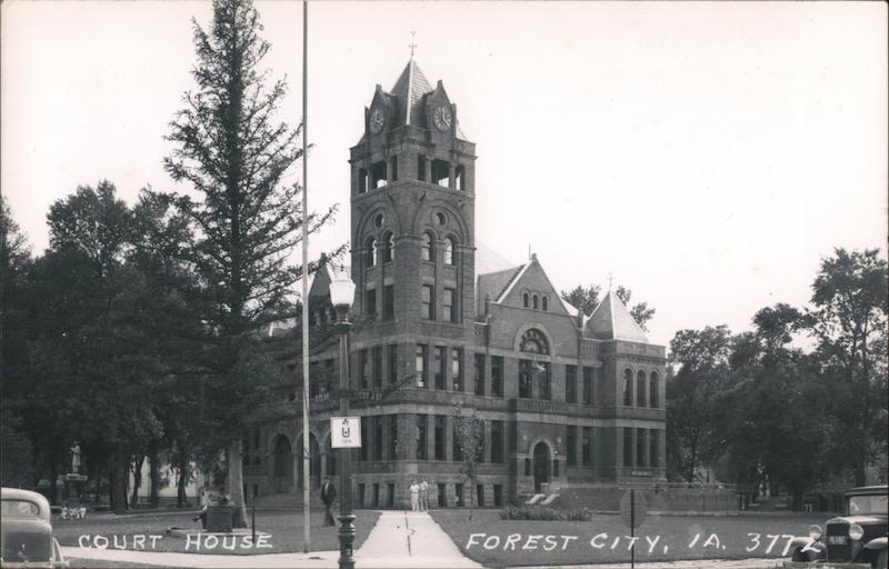 Winnebago County Courthouse Forest City Iowa
