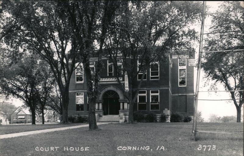 Adams County Courthouse Corning Iowa