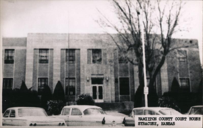 Hamilton County Courthouse Syracuse Kansas