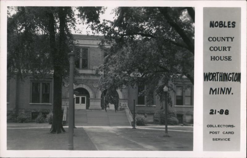 Nobles Co Courthouse Worthington Minnesota