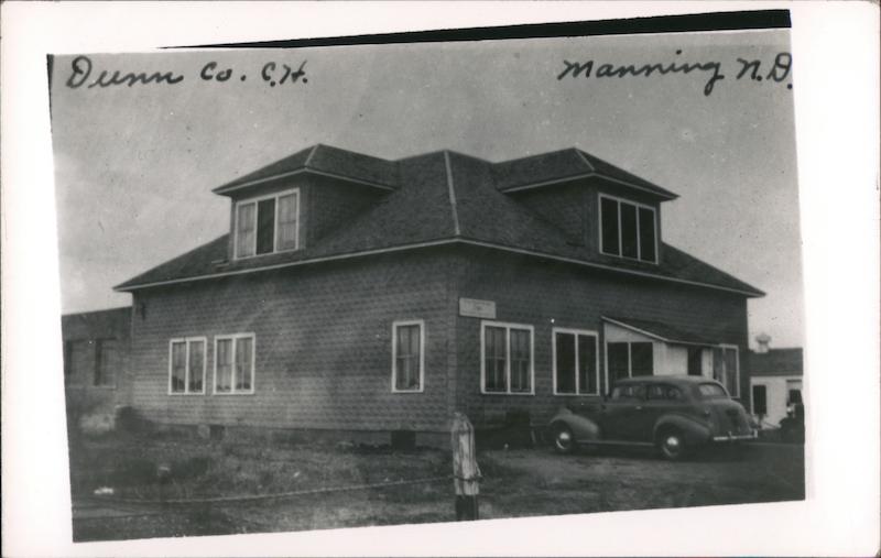 Dunn County Courthouse Manning North Dakota