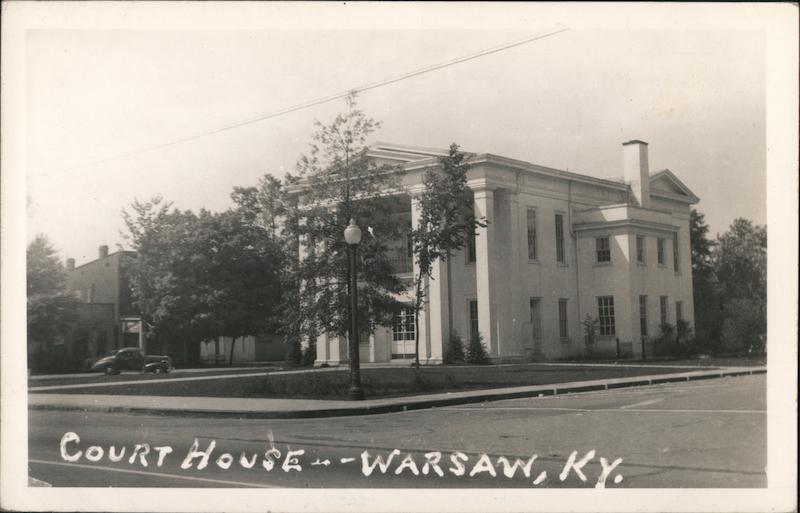Gallatin County Courthouse Warsaw Kentucky