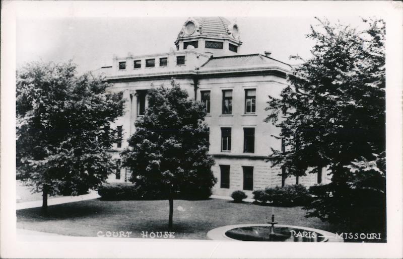 Monroe County Courthouse Paris Missouri