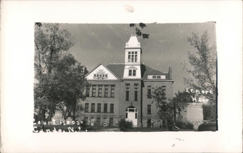 Courthouse, Towner County Cando, ND Postcard