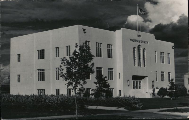 Sheridan County Courthouse Plentywood Montana