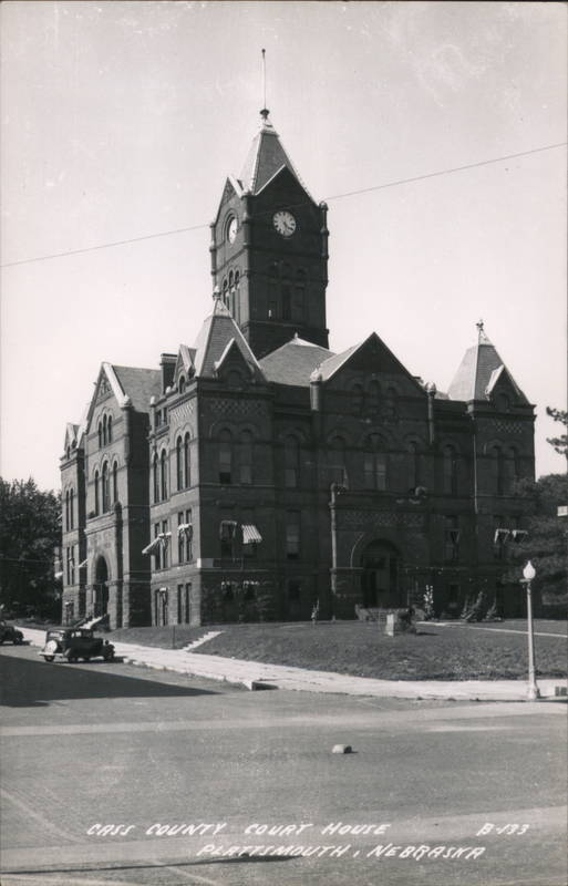 Cass County Courthouse Plattsmouth Nebraska