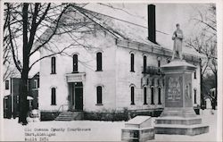 Old Oceana County Courthouse Postcard