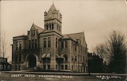 Cassapolis Courthouse Postcard