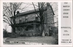 Old Martin County Courthouse Postcard