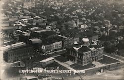 Huntington County Courthouse Postcard