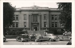 Marion County Court House Salem, IL Postcard Postcard Postcard