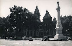 Livingston Co Courthouse Postcard