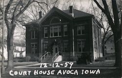 Pottawattamie County Courthouse Postcard