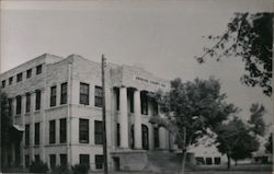 Briscoe Co Courthouse Postcard