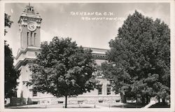 Jackson County Courthouse Brownstown, IN Postcard Postcard Postcard