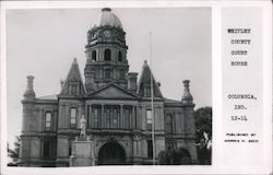 Whitley County Courthouse Postcard