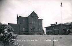 Courthouse and Jail Postcard