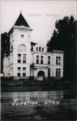 Plute County Courthouse Postcard