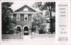 Middlesex County Courthouse Postcard