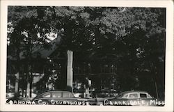 Cahoma Co Courthouse Postcard