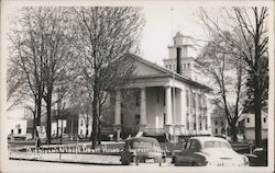 Lapeer Co Courthouse Postcard