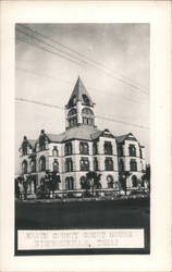 Erath County Courthouse Stephenville, TX Postcard Postcard Postcard