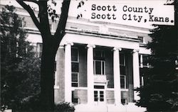 Scott County Courthouse Postcard