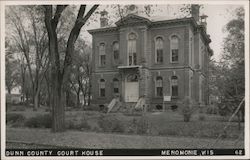 Dunn County Courthouse Postcard
