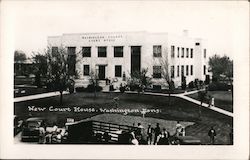 Washington Co Courthouse Postcard