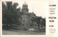 Fillmore County Courthouse Postcard