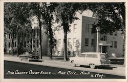 Pine County Courthouse Postcard
