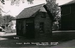 First Pope County Courthouse Postcard