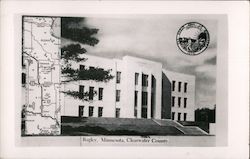 Clearwater County Courthouse Postcard
