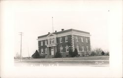 San Juan Co Courthouse Postcard