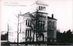 Lake Co Courthouse Postcard